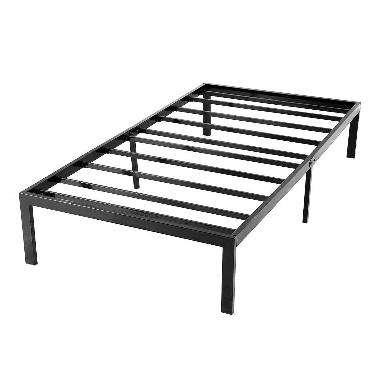 Metal Platform Bed Frame With Storage, Furniture Twin Bed Frames