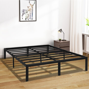 Kingso 14 Inch Metal Platform Twin Bed, Olee Bed Frame Instructions