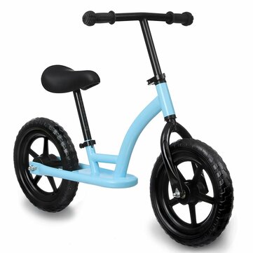 KingSo Kids Balance Bike with Footrest, Lightweight Kids Bike with Freely Adjustable Handlebar & Seat without Tools, EVA Polymer Foam Tire Toddler Bike for 1-5 Years Boys Girls